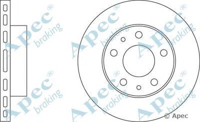APEC BRAKING dsk925 -  Тормозной диск